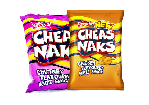x WILLARDS CHEAS NAKS Chutney flavour