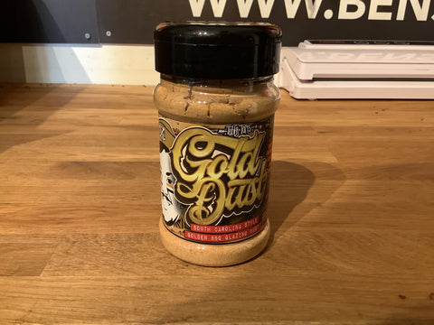 Tubby Tom’s Gold Dust- Carolina Mustard and BBQ Shaker