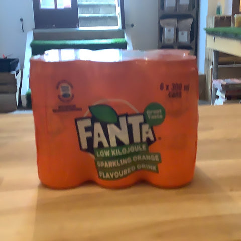 Fanta Orange 6pack