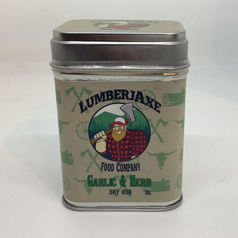 Lumberjaxe Garlic and Herb Dry Rub