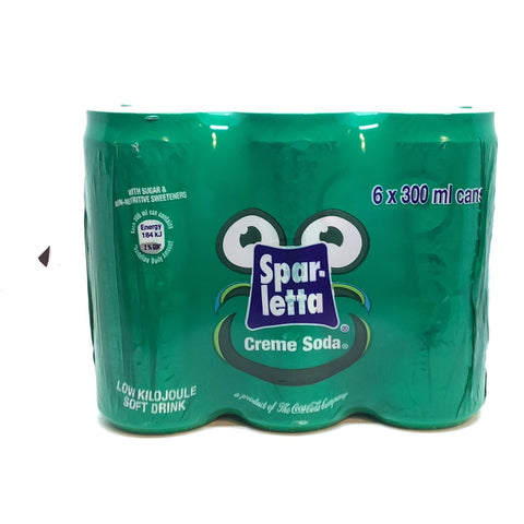 Sparletta Creme Soda 6 pack
